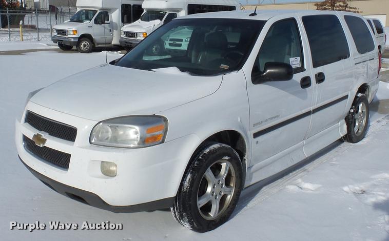 image for item DA5793 2007 Chevrolet Uplander Cargo van