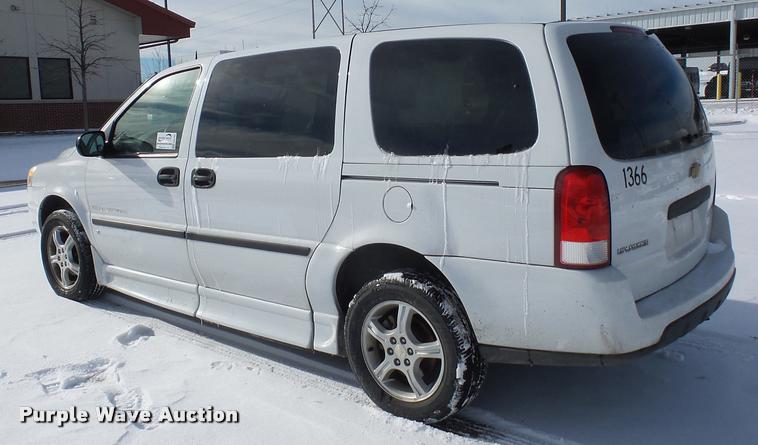 image for item DA5793 2007 Chevrolet Uplander Cargo van