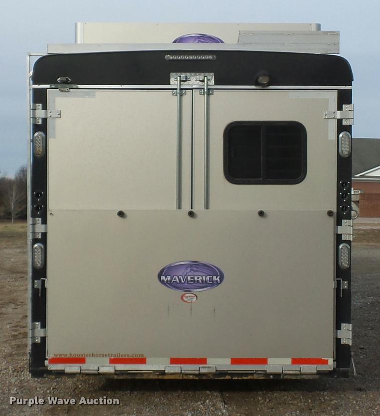 image for item DA5801 2014 Hoosier horse trailer