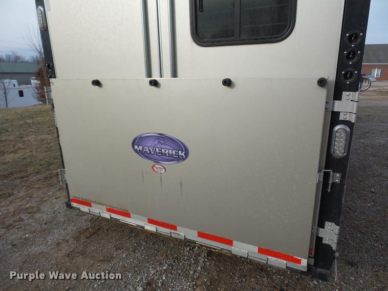 image for item DA5801 2014 Hoosier horse trailer