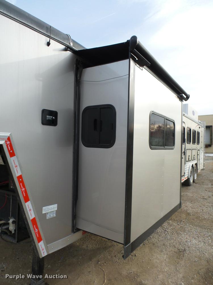 image for item DA5801 2014 Hoosier horse trailer