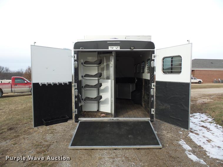 image for item DA5801 2014 Hoosier horse trailer