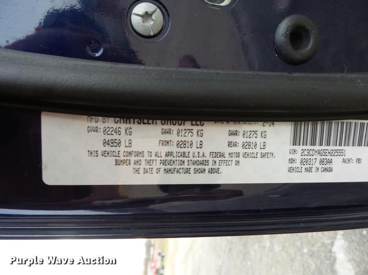 image for item DA5802 2014 Dodge Challenger