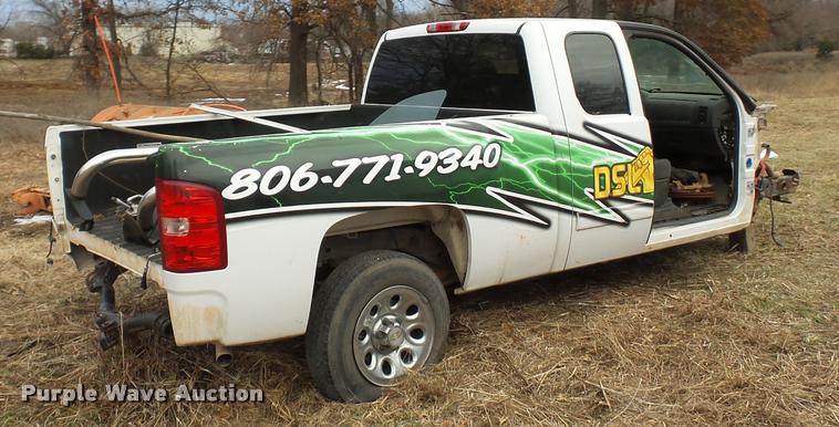 image for item DA5807 2009 Chevrolet Silverado 1500 Ext. Cab pickup truck