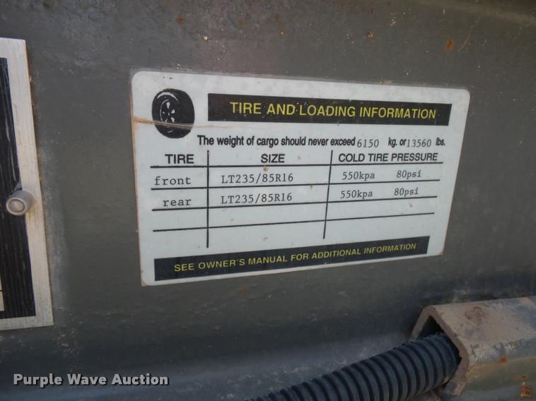 image for item DA5816 2008 Sage oil vacuum lube trailer