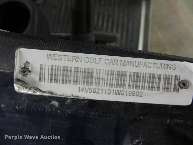 image for item DA5824 Western golf cart