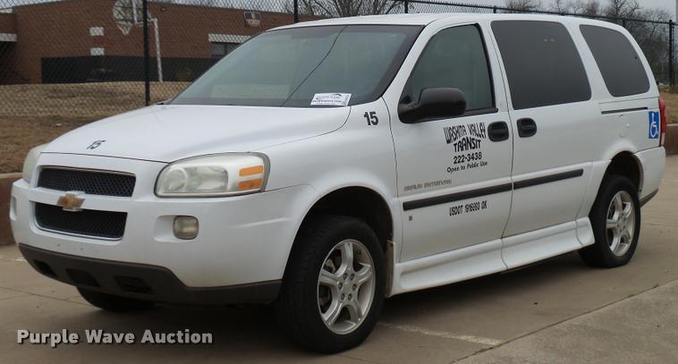 image for item DB2274 2008 Chevrolet Uplander Cargo van