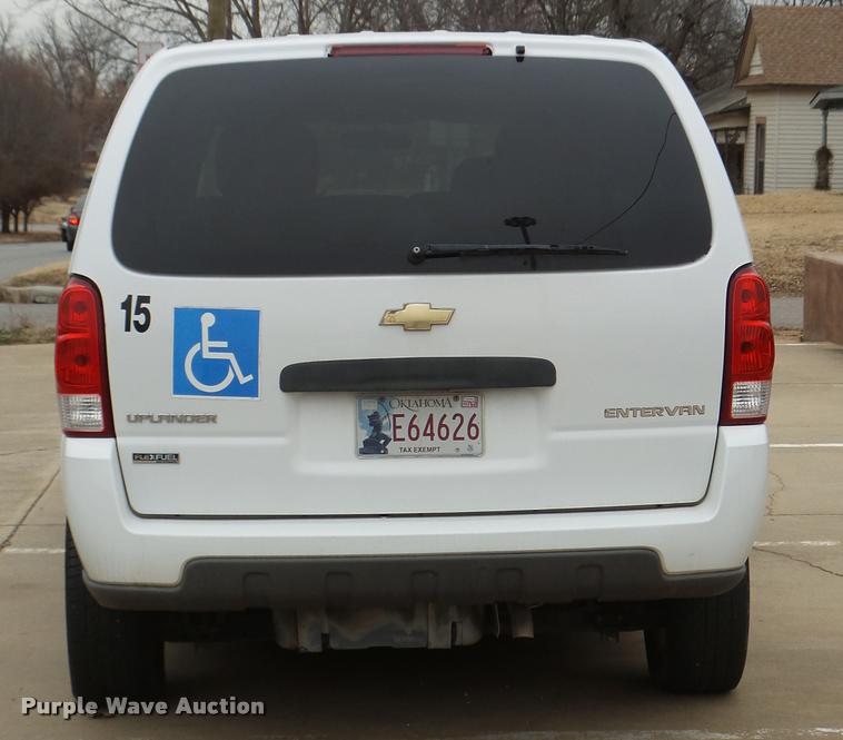 image for item DB2274 2008 Chevrolet Uplander Cargo van