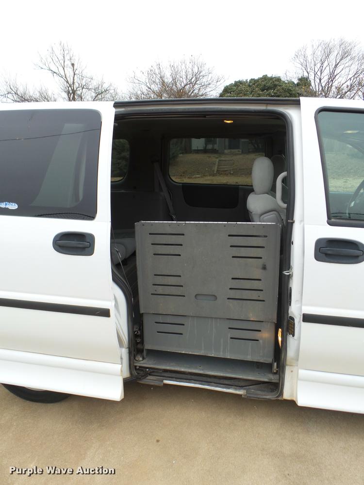 image for item DB2274 2008 Chevrolet Uplander Cargo van