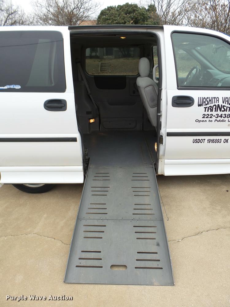 image for item DB2274 2008 Chevrolet Uplander Cargo van