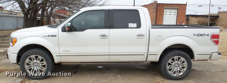 image for item DB2293 2012 Ford F150 Platinum SuperCrew pickup truck
