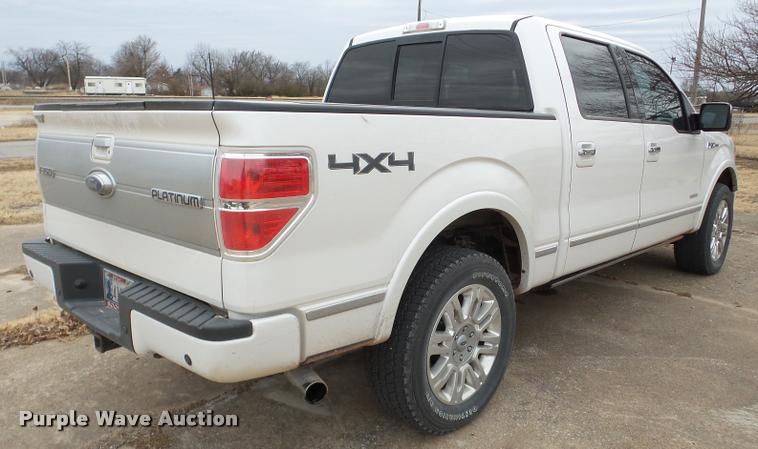 image for item DB2293 2012 Ford F150 Platinum SuperCrew pickup truck