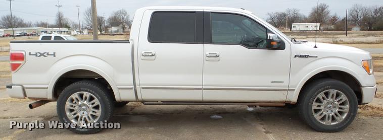 image for item DB2293 2012 Ford F150 Platinum SuperCrew pickup truck