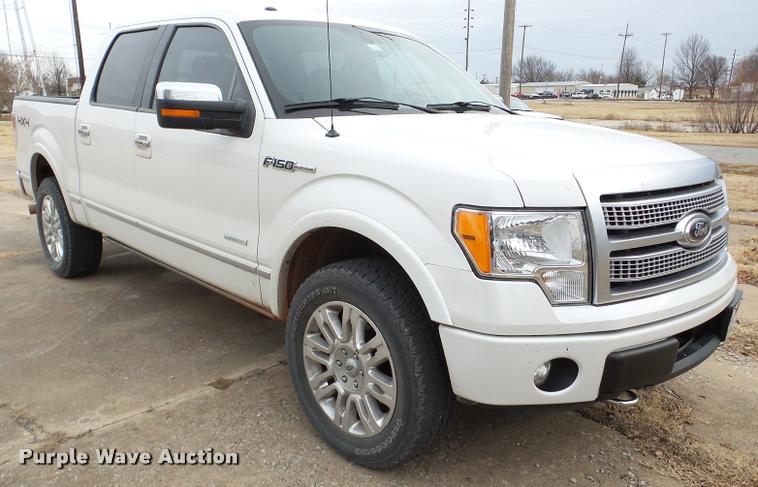 image for item DB2293 2012 Ford F150 Platinum SuperCrew pickup truck