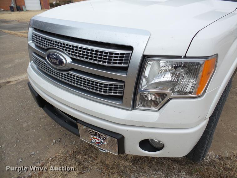 image for item DB2293 2012 Ford F150 Platinum SuperCrew pickup truck