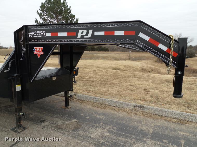 image for item DB4634 2015 PJ FD252 equipment trailer