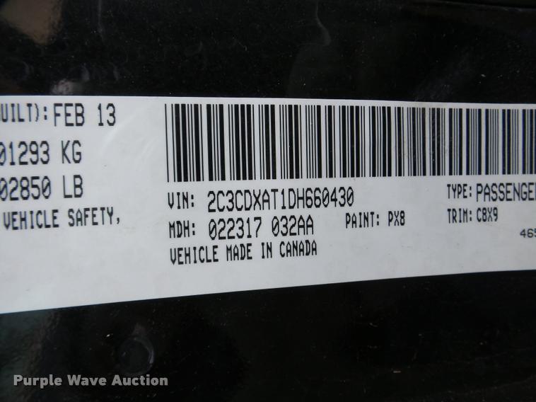 image for item DB5401 2013 Dodge Charger Police