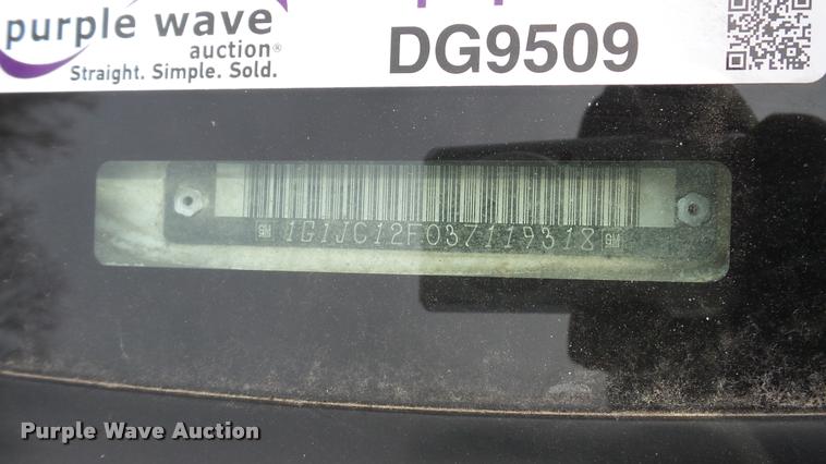 image for item DG9509 2003 Chevrolet Cavalier