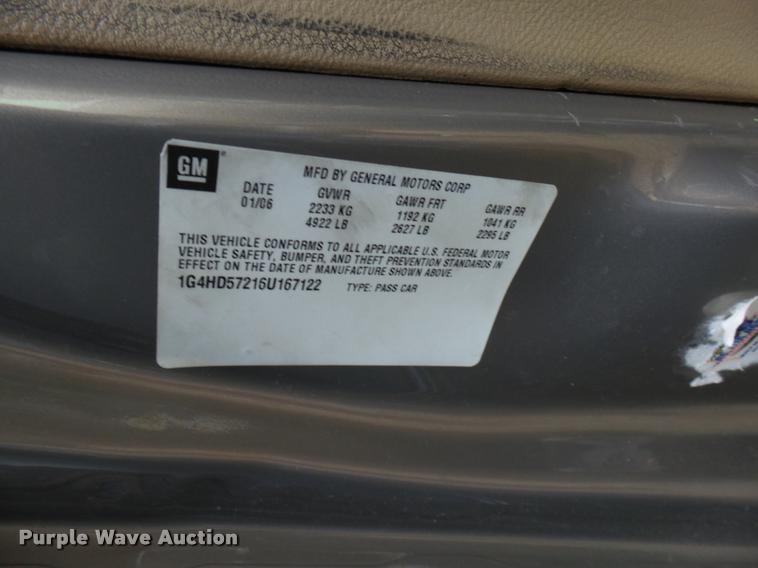 image for item DG9522 2006 Buick Lucerne