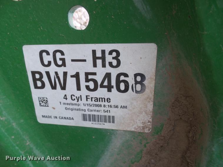 image for item DI9551 John Deere 563/673 loader bracket