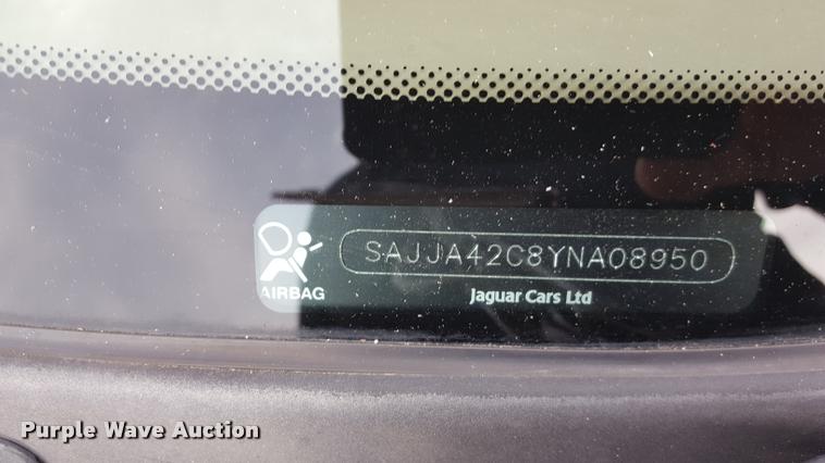 image for item F1731 2000 Jaguar XK8 convertible