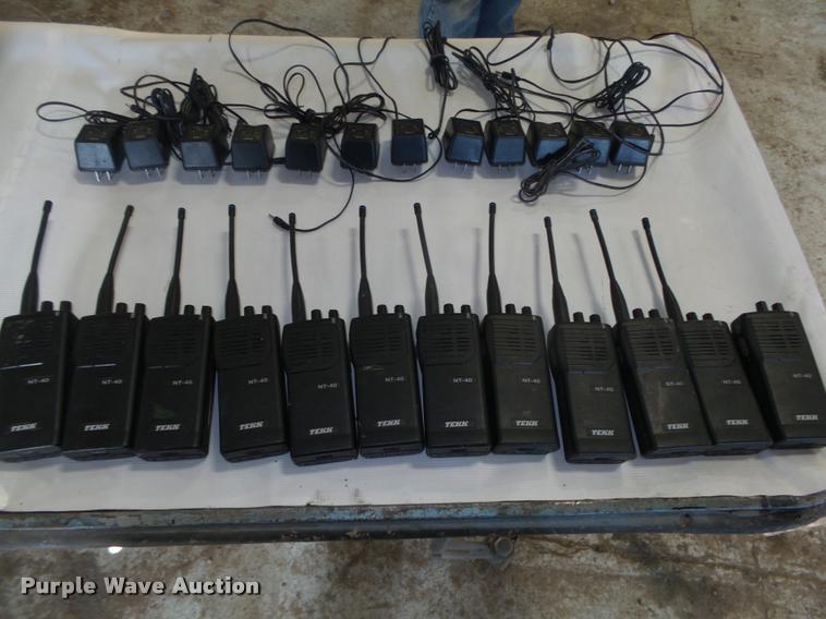 image for item F1736 (18) Tekk NT40 two-way radios