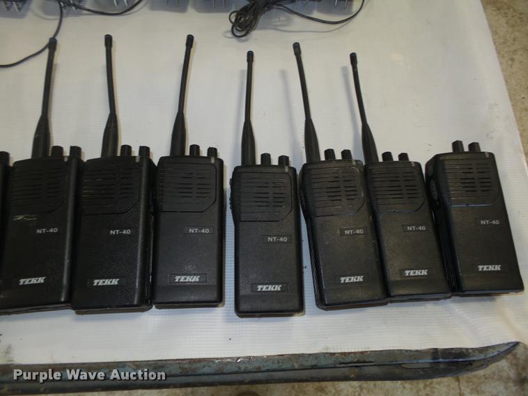 image for item F1736 (18) Tekk NT40 two-way radios