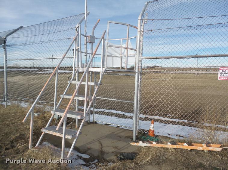 image for item F1752 12' chain link catch fence