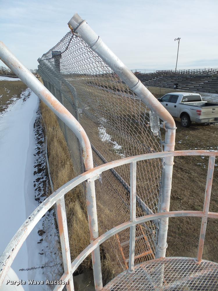 image for item F1752 12' chain link catch fence