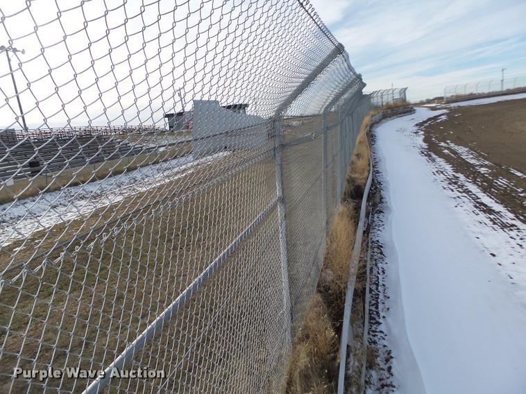 image for item F1752 12' chain link catch fence