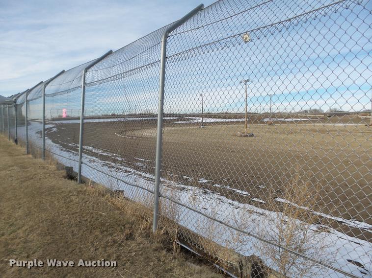 image for item F1752 12' chain link catch fence