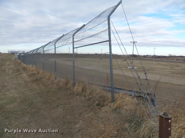 image for item F1752 12' chain link catch fence