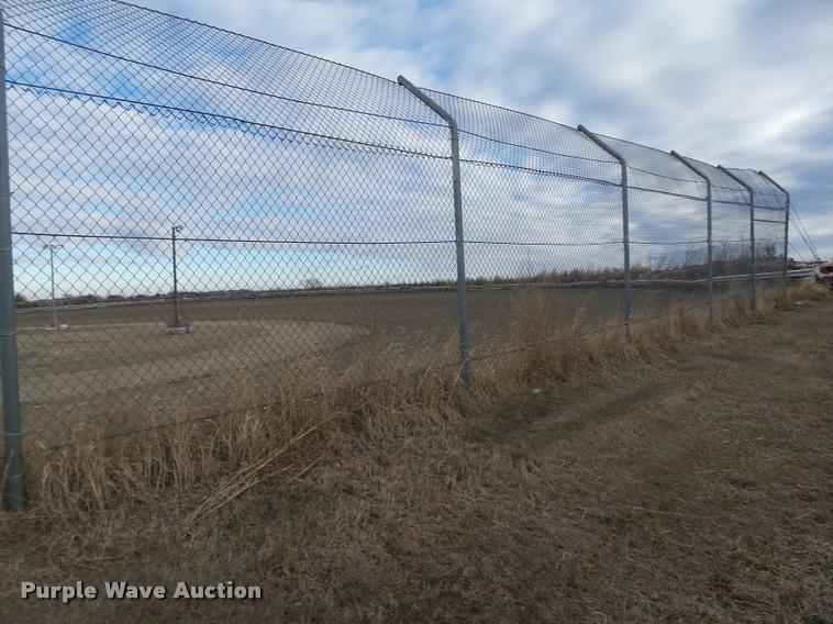 image for item F1752 12' chain link catch fence