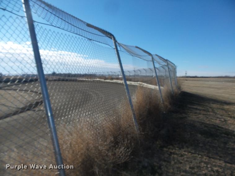 image for item F1752 12' chain link catch fence