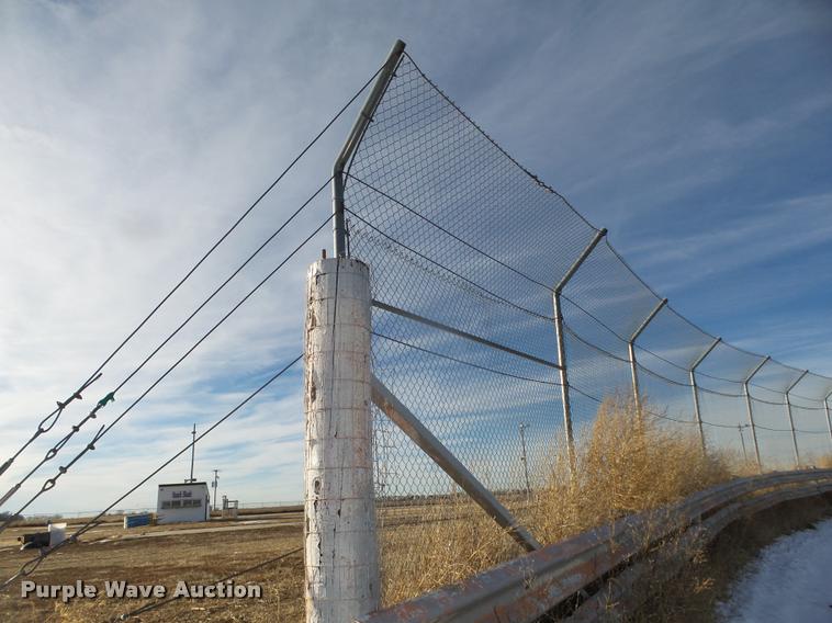 image for item F1752 12' chain link catch fence