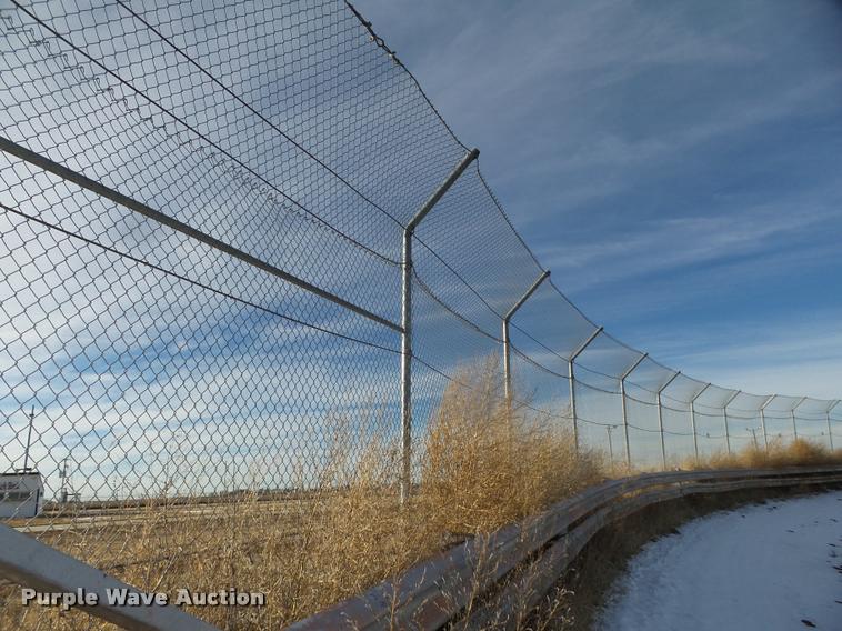 image for item F1752 12' chain link catch fence