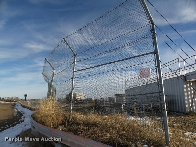 image for item F1752 12' chain link catch fence