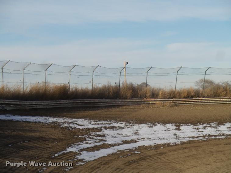 image for item F1752 12' chain link catch fence