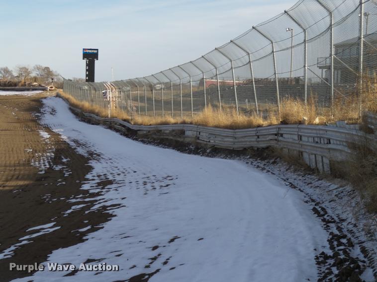 image for item F1752 12' chain link catch fence