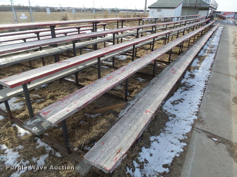 image for item F1755 (14) wood bleachers