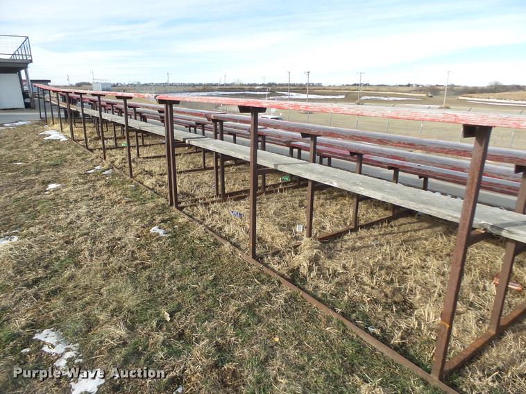 image for item F1755 (14) wood bleachers