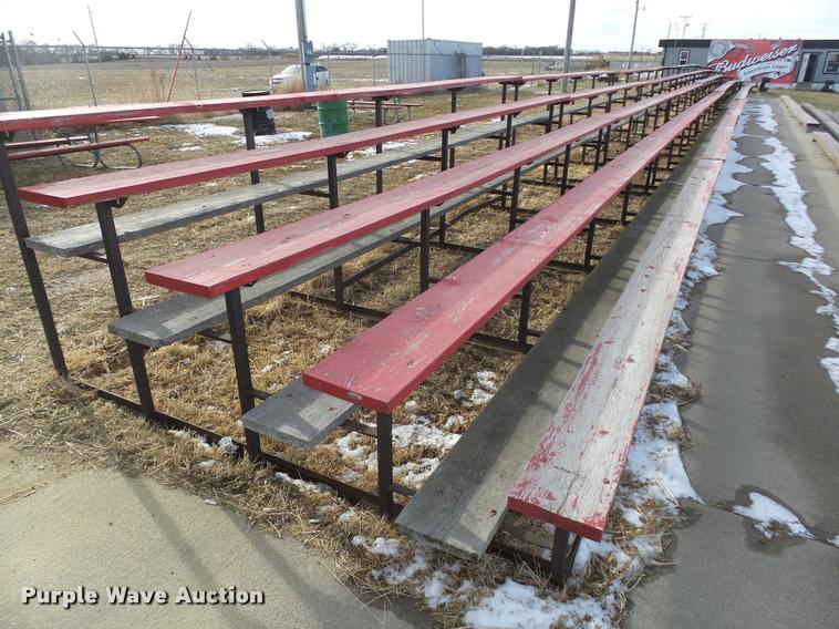 image for item F1755 (14) wood bleachers