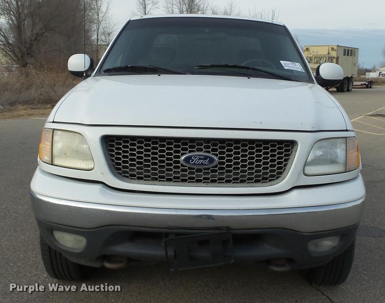 image for item K8025 2001 Ford F150 XLT SuperCab pickup truck