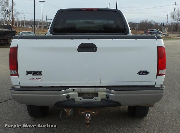 image for item K8025 2001 Ford F150 XLT SuperCab pickup truck