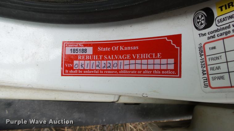 image for item K8060 2010 Ford Crown Victoria