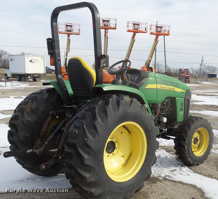 image for item K8063 John Deere 4105 tractor