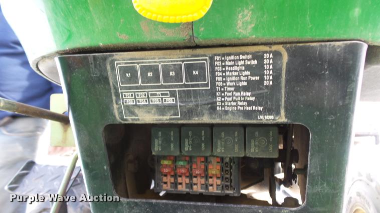 image for item K8063 John Deere 4105 tractor