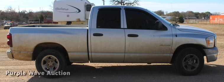 image for item L3005 2008 Dodge Ram 1500 Quad Cab pickup truck