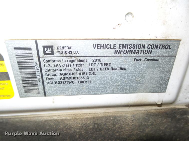 image for item L4204 2010 Chevrolet Equinox LT SUV