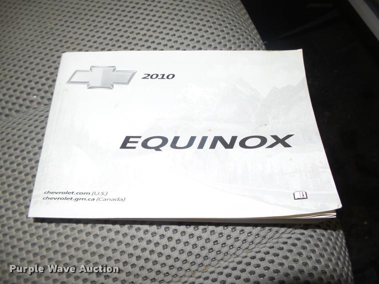 image for item L4204 2010 Chevrolet Equinox LT SUV